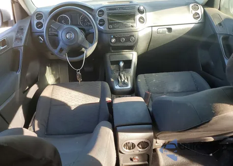 2012 Volkswagen Tiguan S from USA, damaged, VIN WVGAV7AX9CW544875